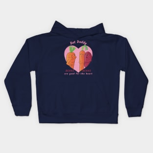 But Daddy, Beans Beans Are Good For the Heart  – funny vegetable cartoon Kids Hoodie